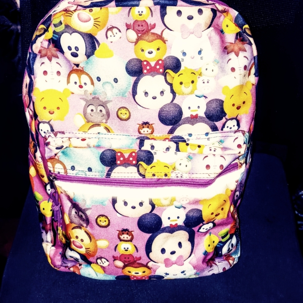 Disney Tsum Tsum Backpack purple/pink